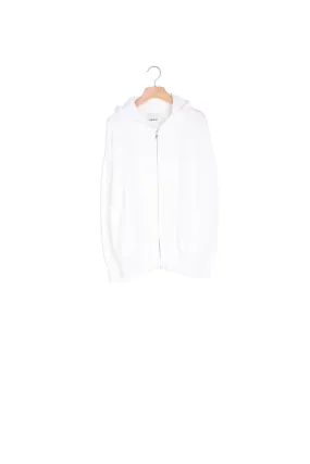 Hoodie zippé brodé