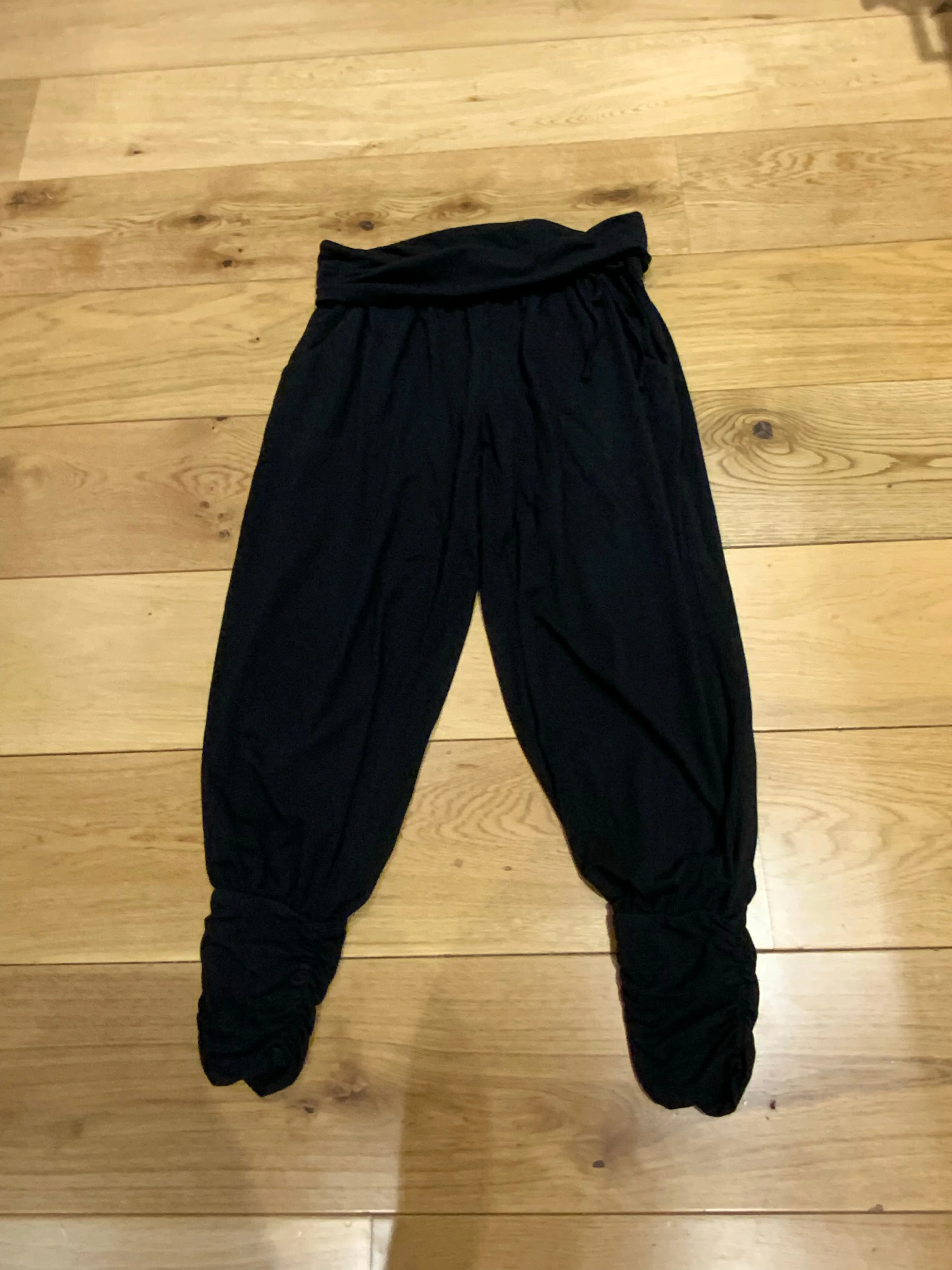 HUSH BLACK JOGGERS PANTS TROUSERS SIZE SMALL S ladies