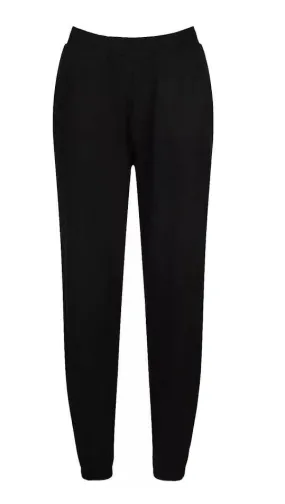 HUSH BLACK JOGGERS PANTS TROUSERS SIZE SMALL S ladies