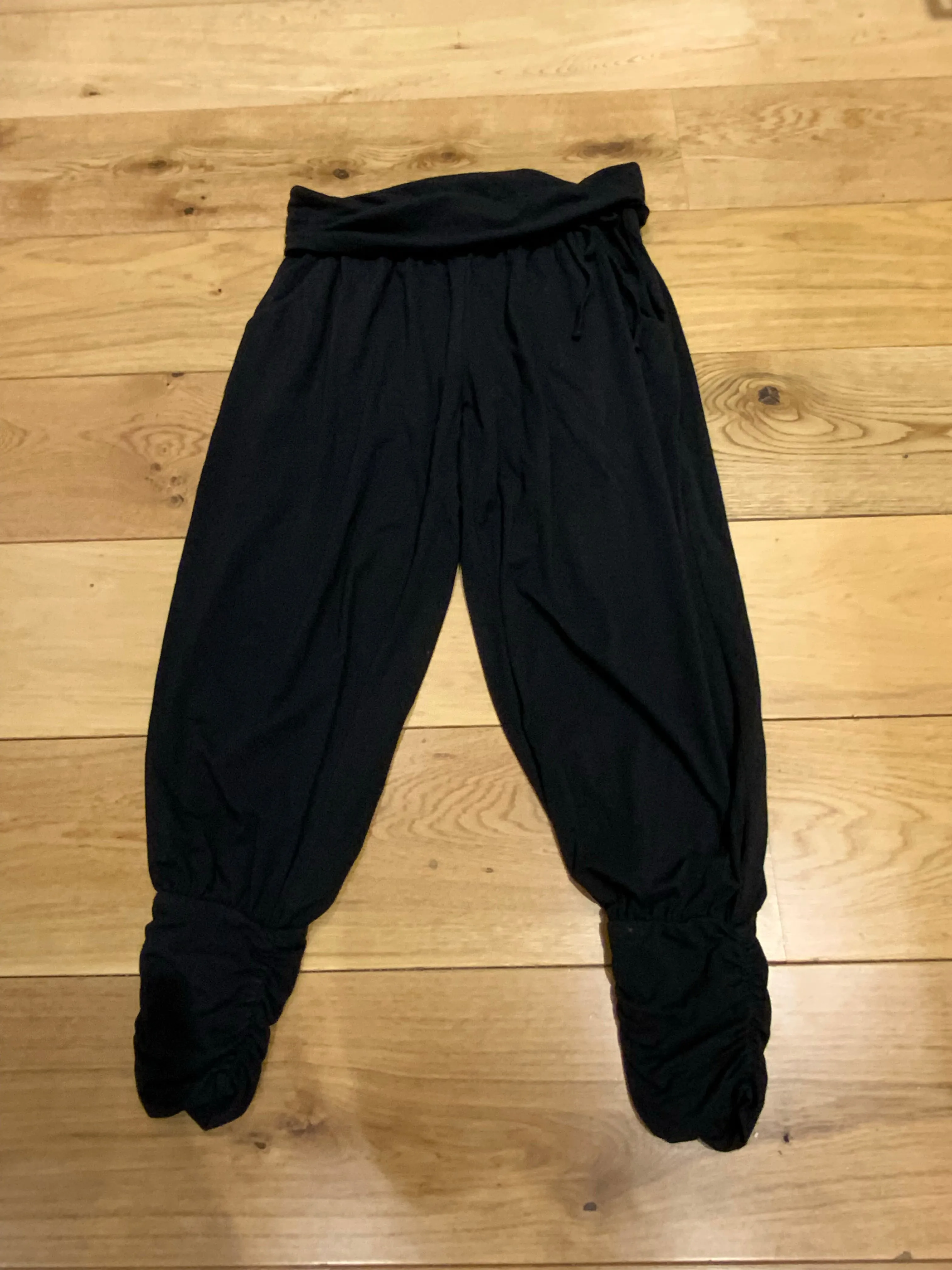 HUSH BLACK JOGGERS PANTS TROUSERS SIZE SMALL S ladies