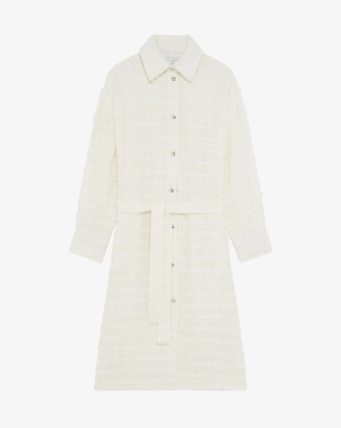 IRO Paris | Robbey Long Tweed Overshirt - White