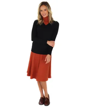 JINX High V Tee Turtleneck