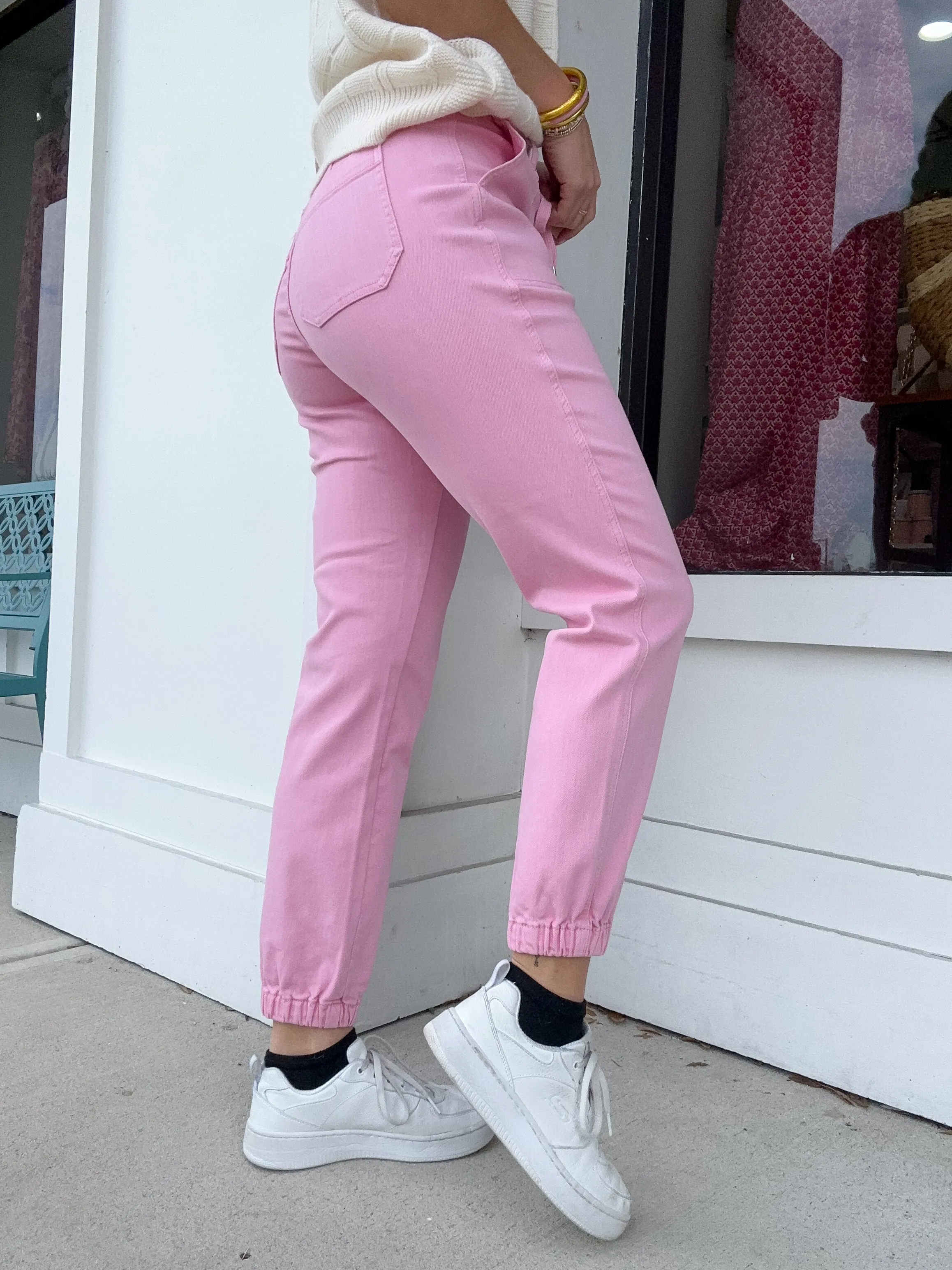 Judy Blue Pink Joggers