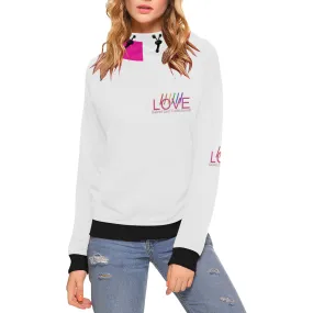 Kalent Zaiz Women's Turtleneck Pullover Hoodie