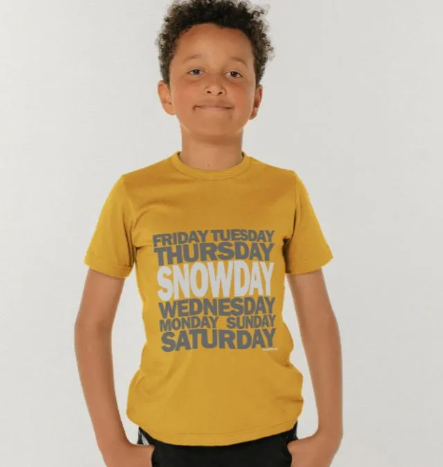Kid's Snowday Organic Tee