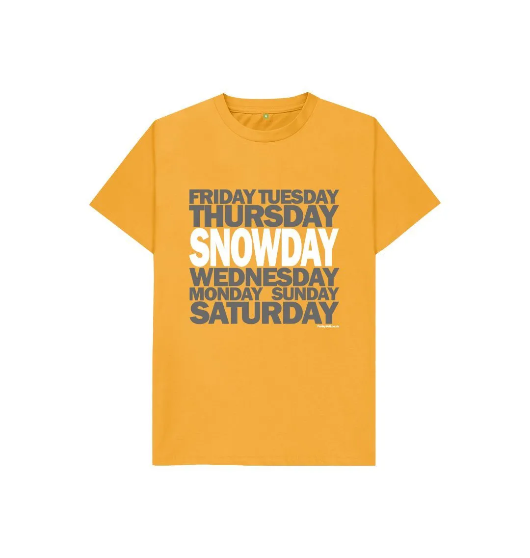 Kid's Snowday Organic Tee