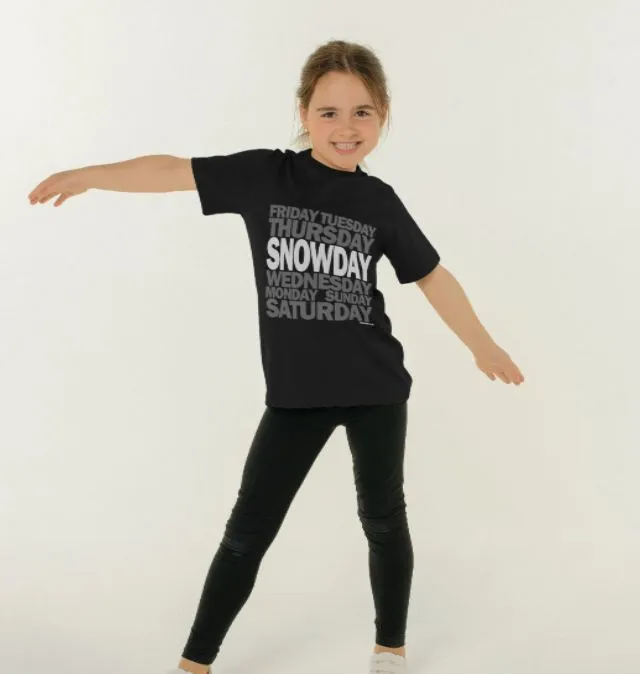 Kid's Snowday Organic Tee