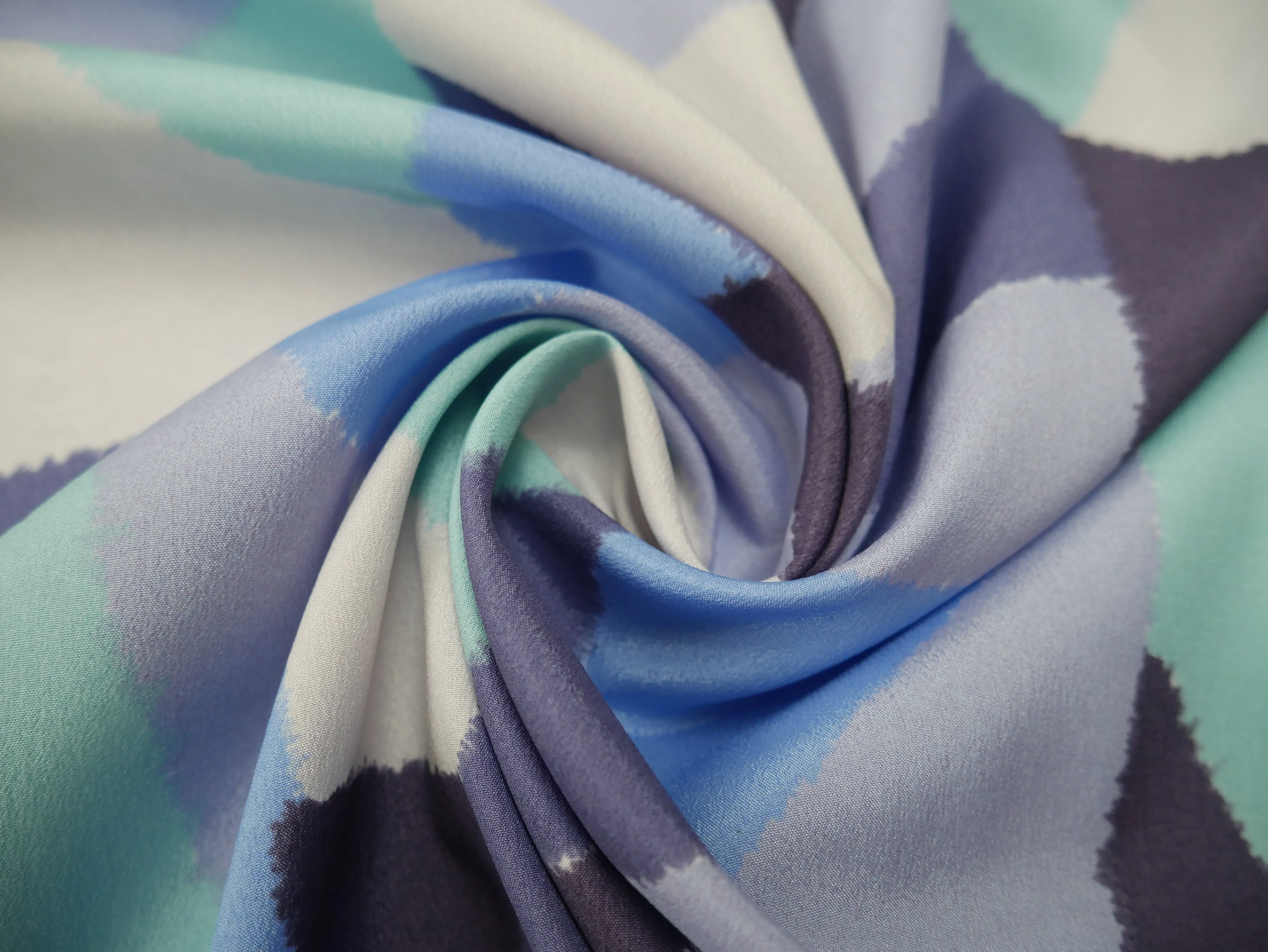 Lady McElroy Crepe De Chine Lining in Glacier, £14.00 p/m