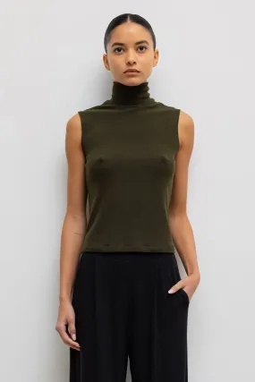 Lauren Sleeveless Turtleneck