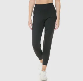 Lemon Nylan Joggers Black (Extended Size)