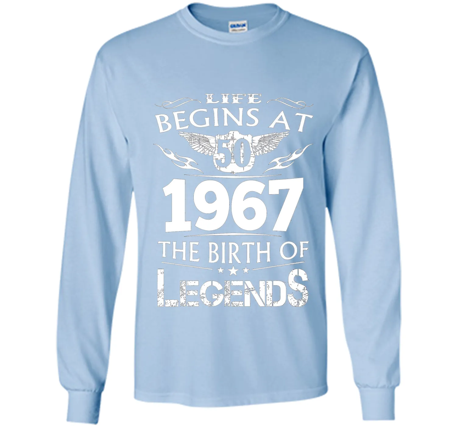 Life Begins At 50 1967 The Birth Of Legends T-Shirt t-shirt