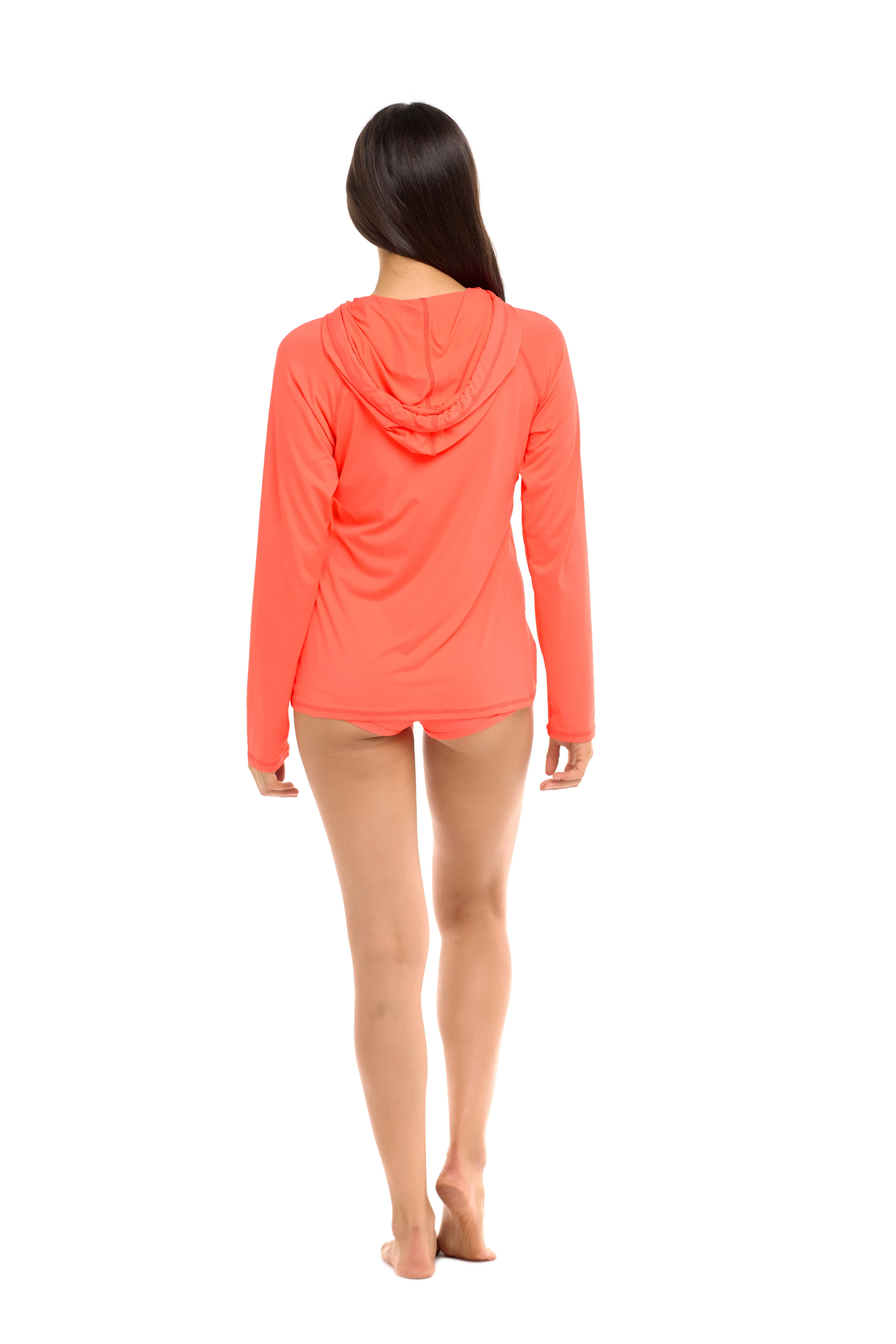 Mandie Hoodie Rashguard - Sunset