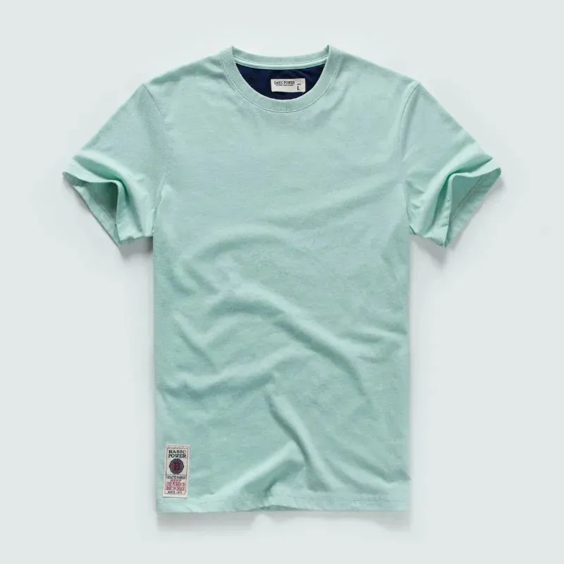 Men's Basic Summer T Shirt-Causal Short Sleeve Cotton Top