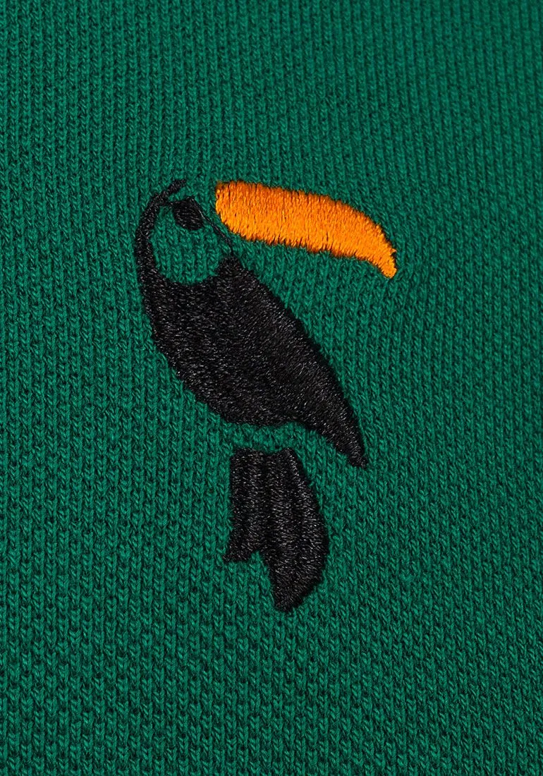 Mens Polo Shirt Independent Golf Toucan Pique Cotton Short Sleeve T-Shirt S-XL