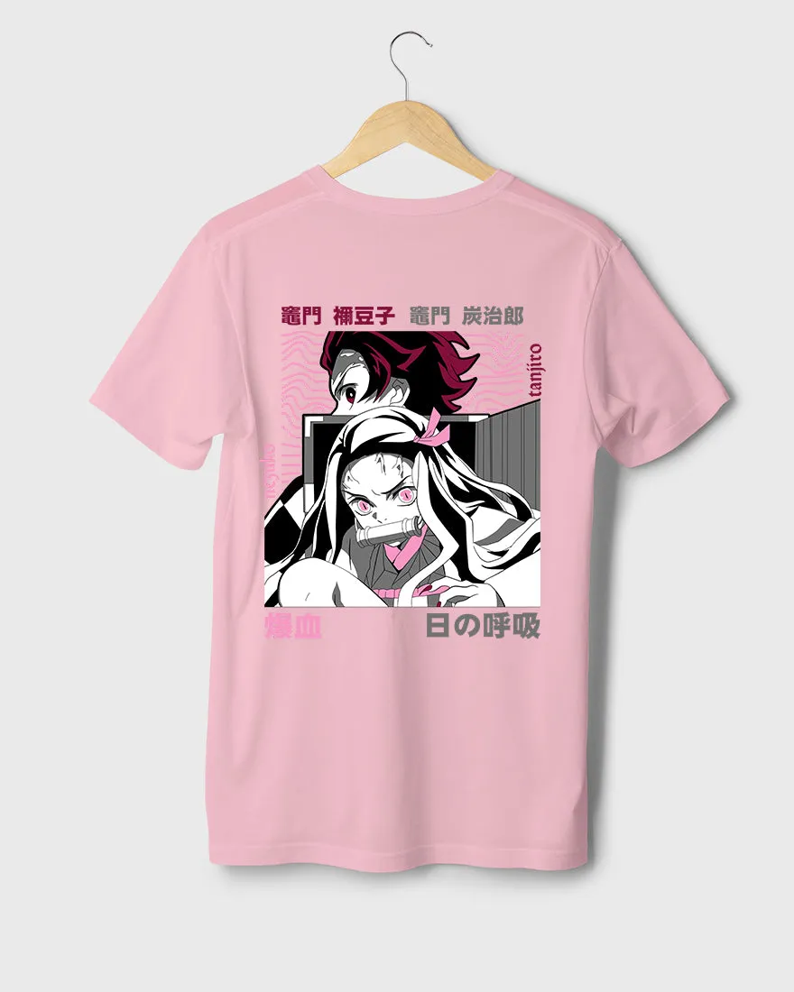 Mens Regular Tshirt Anime Demon Slayer Nezuko