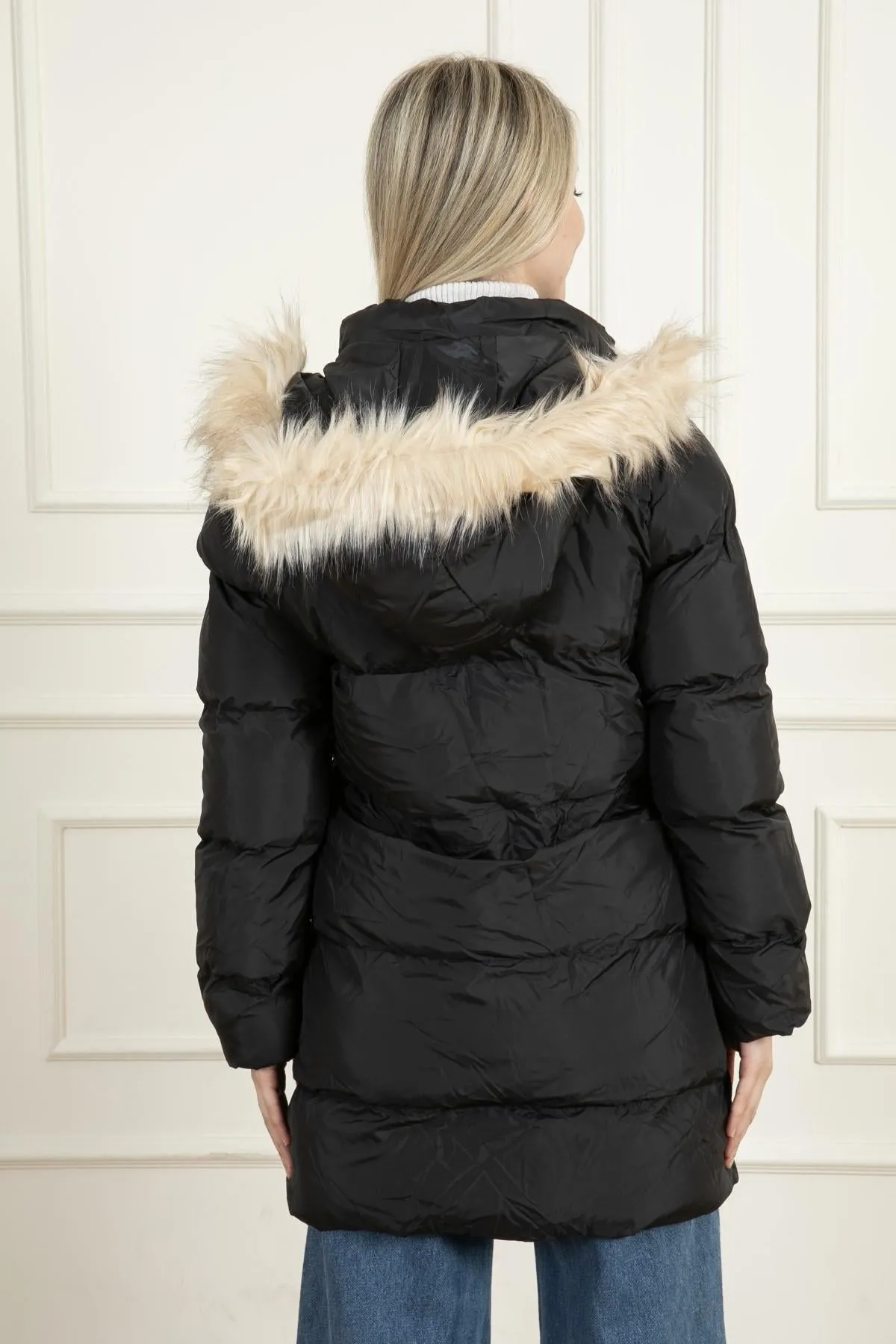 MPL Women's Regular Fit Lined Hooded Comfortable Coat 60224 - Castle Rock