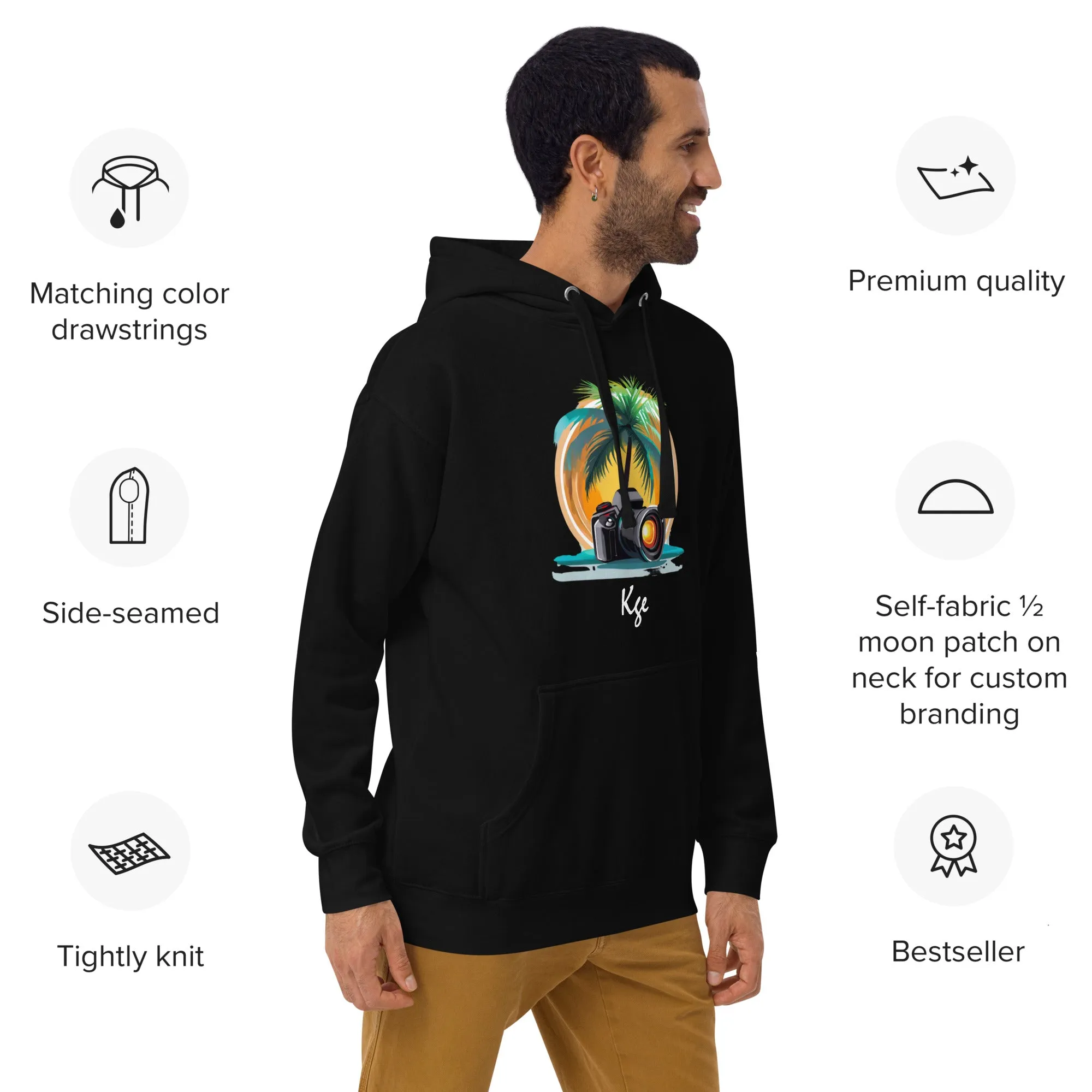 (New) KGE 2.4 | Camera Wonderland with Sleeve Print | Premium Hoodie