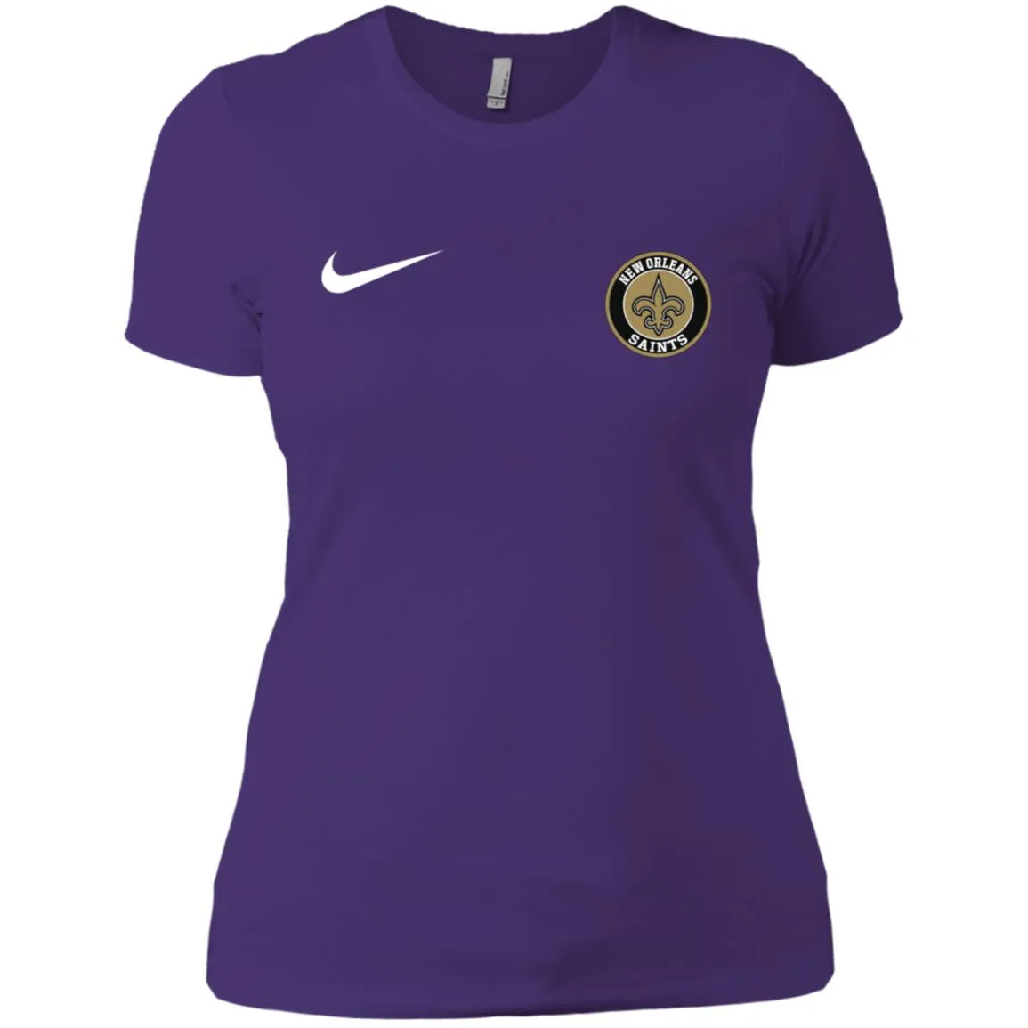Nike New Orleans Saints Nfl Football Women T-Shirt