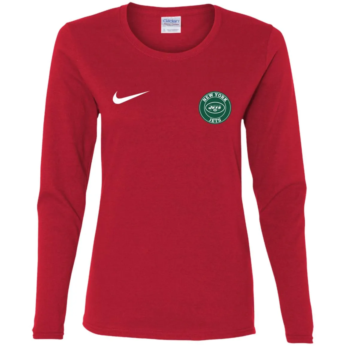 Nike New York Jets Nfl Football Women Long Sleeve Shirt