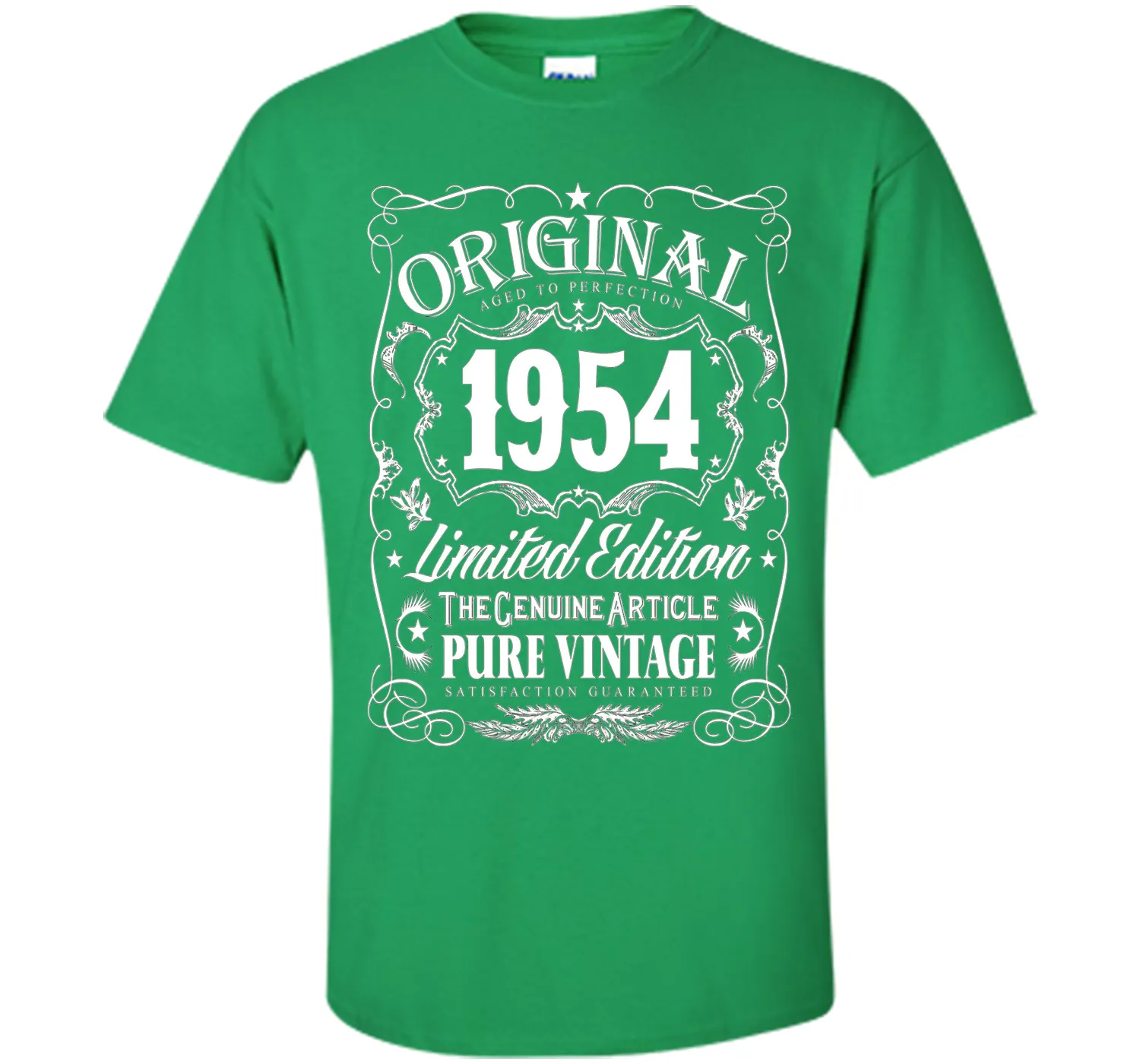 Original 1954 Aged To Perfection Birthday T-Shirt