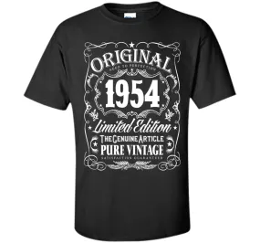 Original 1954 Aged To Perfection Birthday T-Shirt