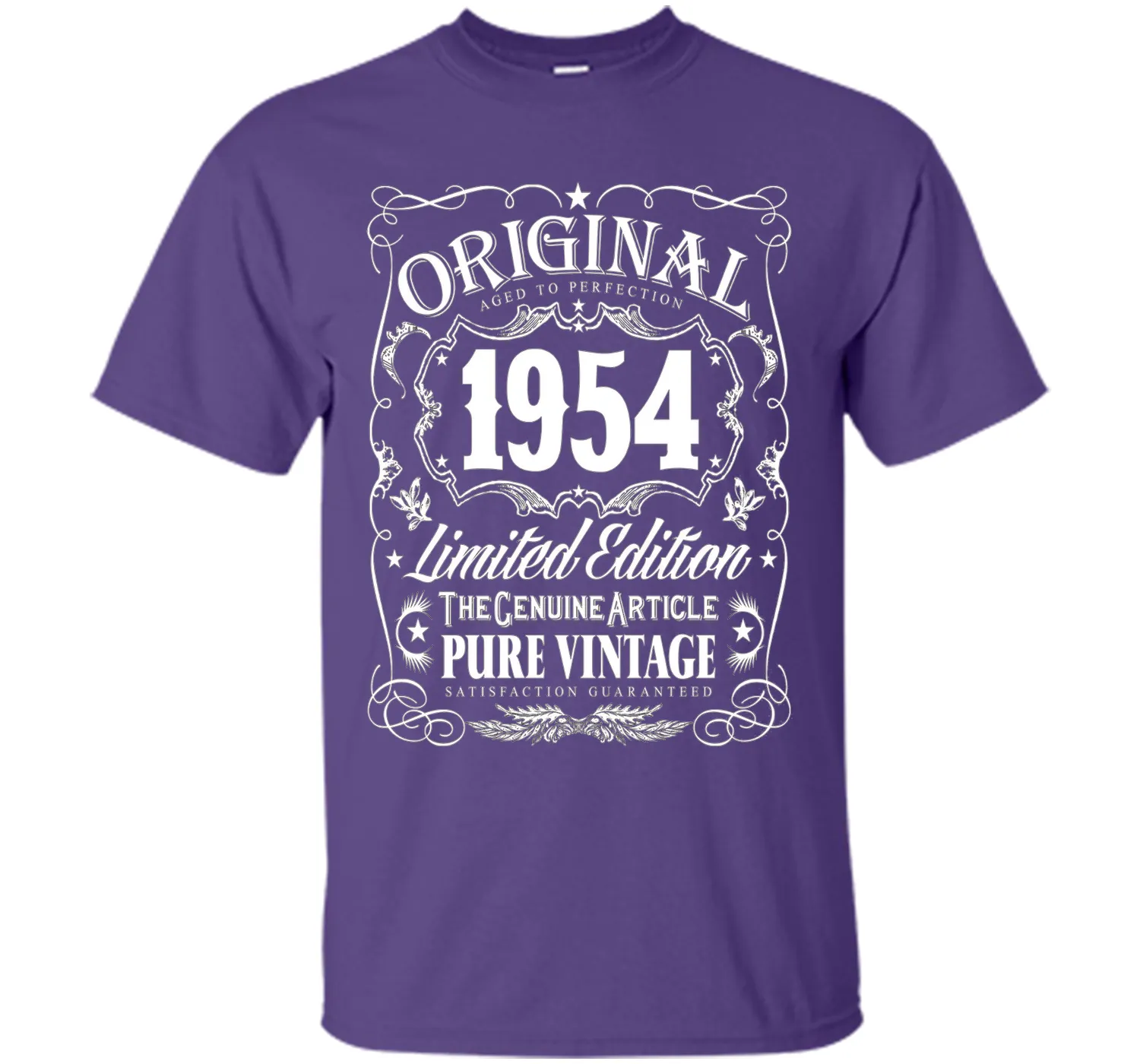 Original 1954 Aged To Perfection Birthday T-Shirt