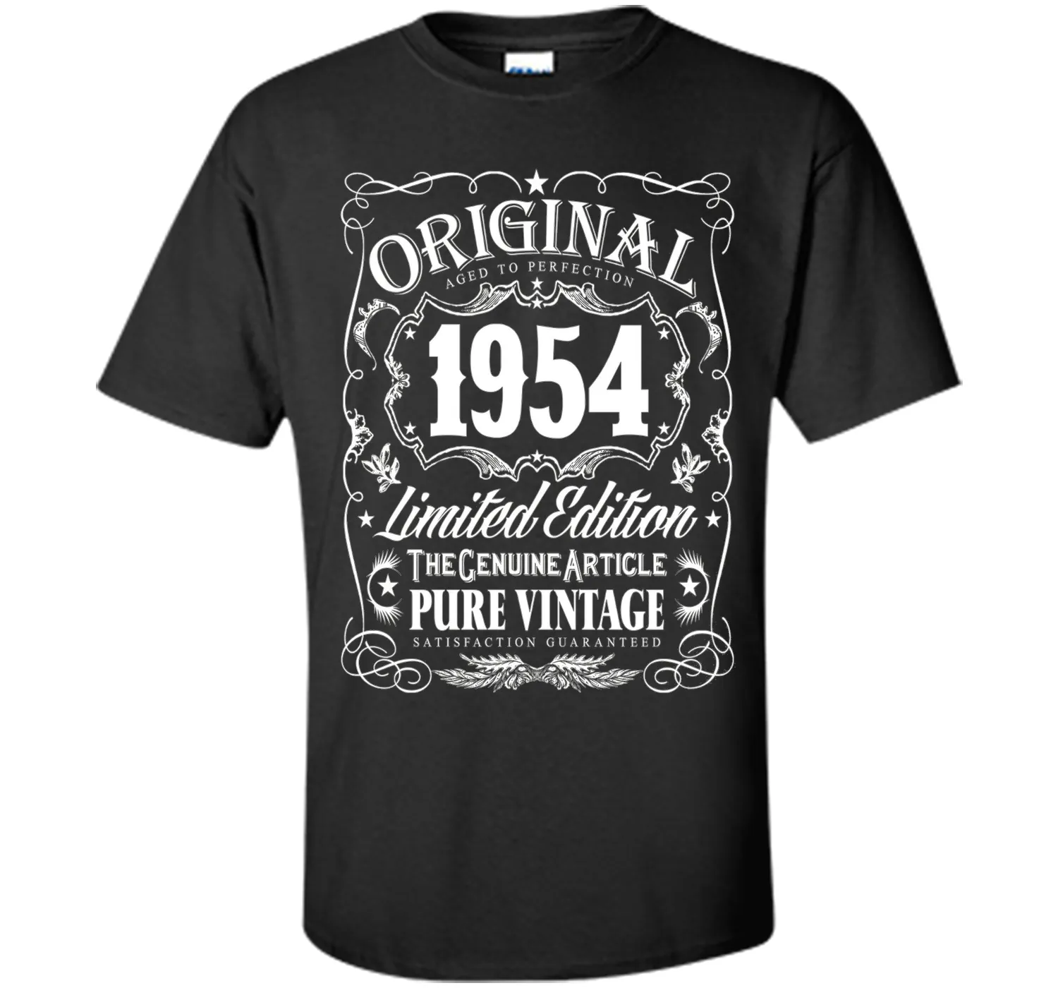 Original 1954 Aged To Perfection Birthday T-Shirt