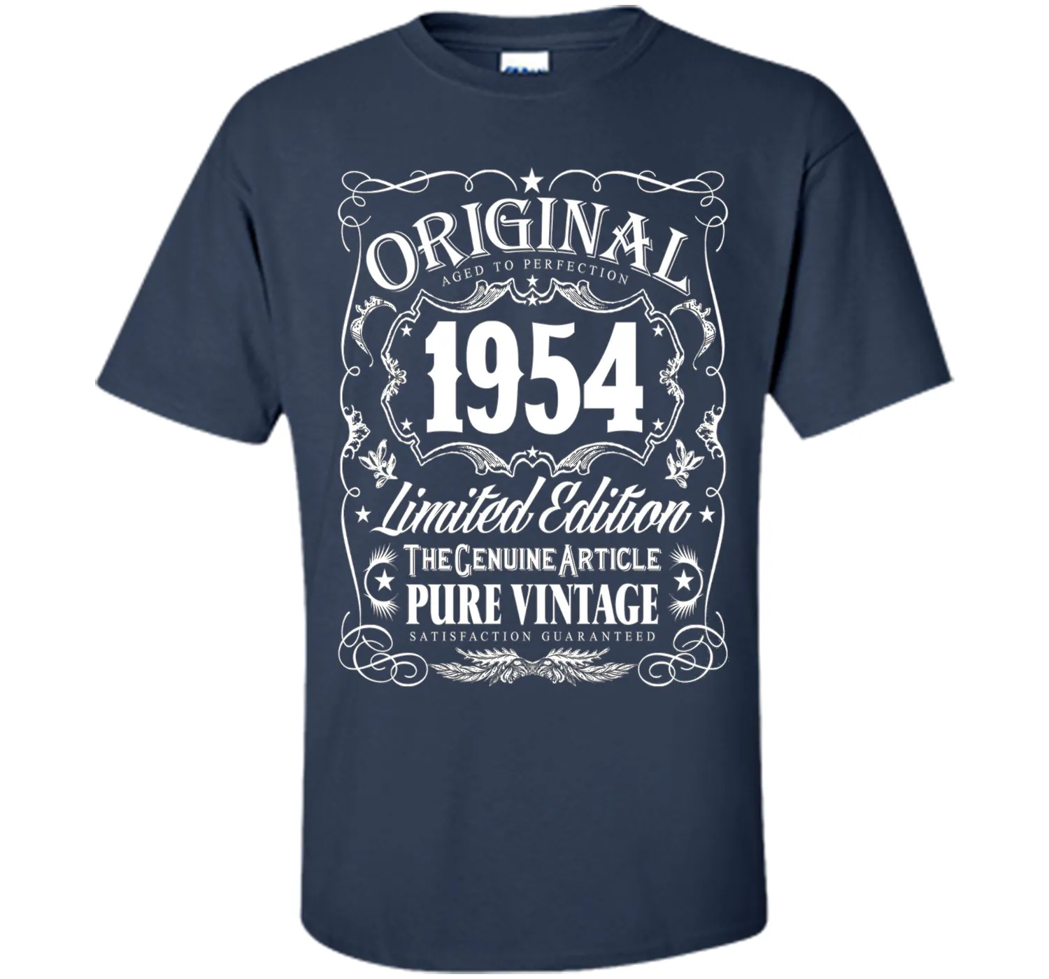 Original 1954 Aged To Perfection Birthday T-Shirt