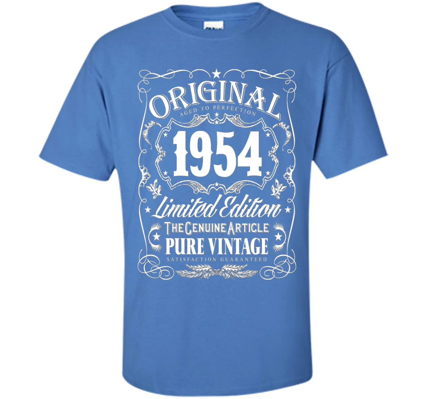 Original 1954 Aged To Perfection Birthday T-Shirt