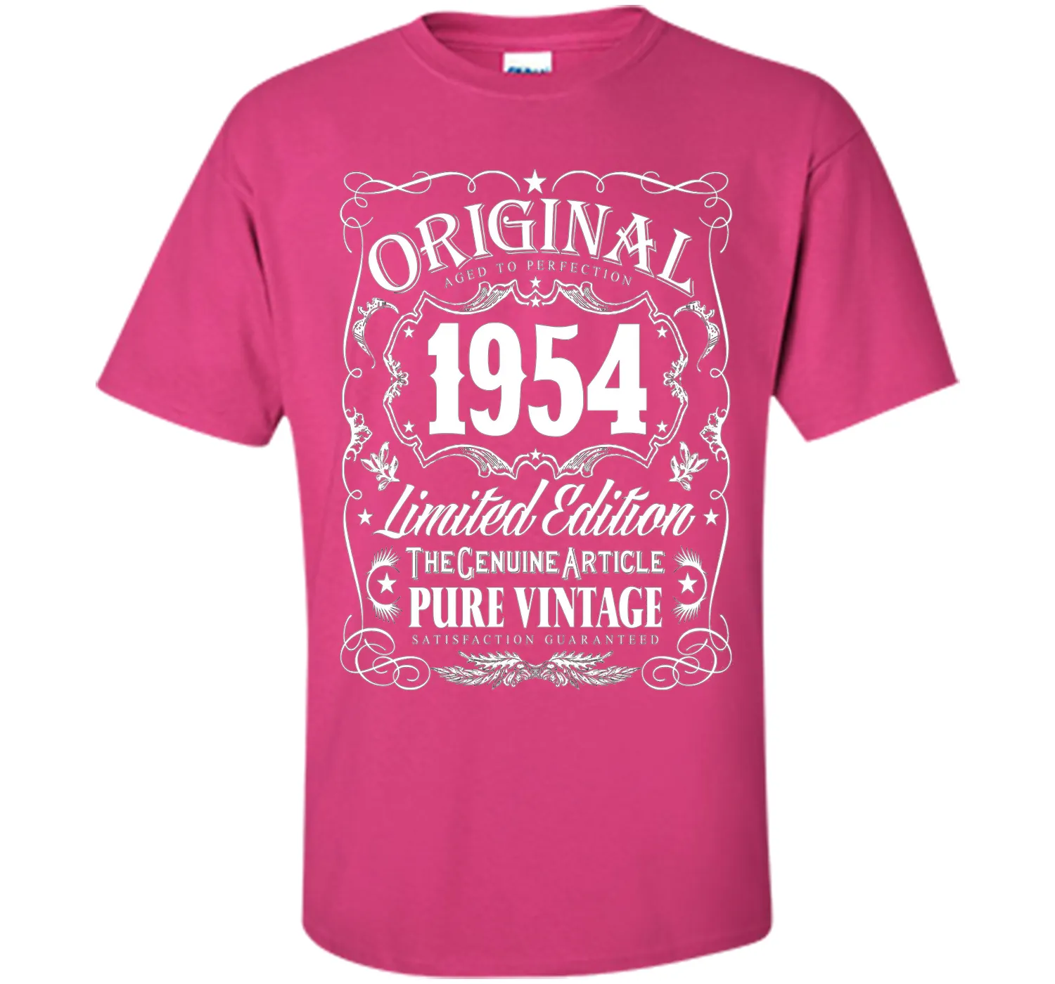 Original 1954 Aged To Perfection Birthday T-Shirt