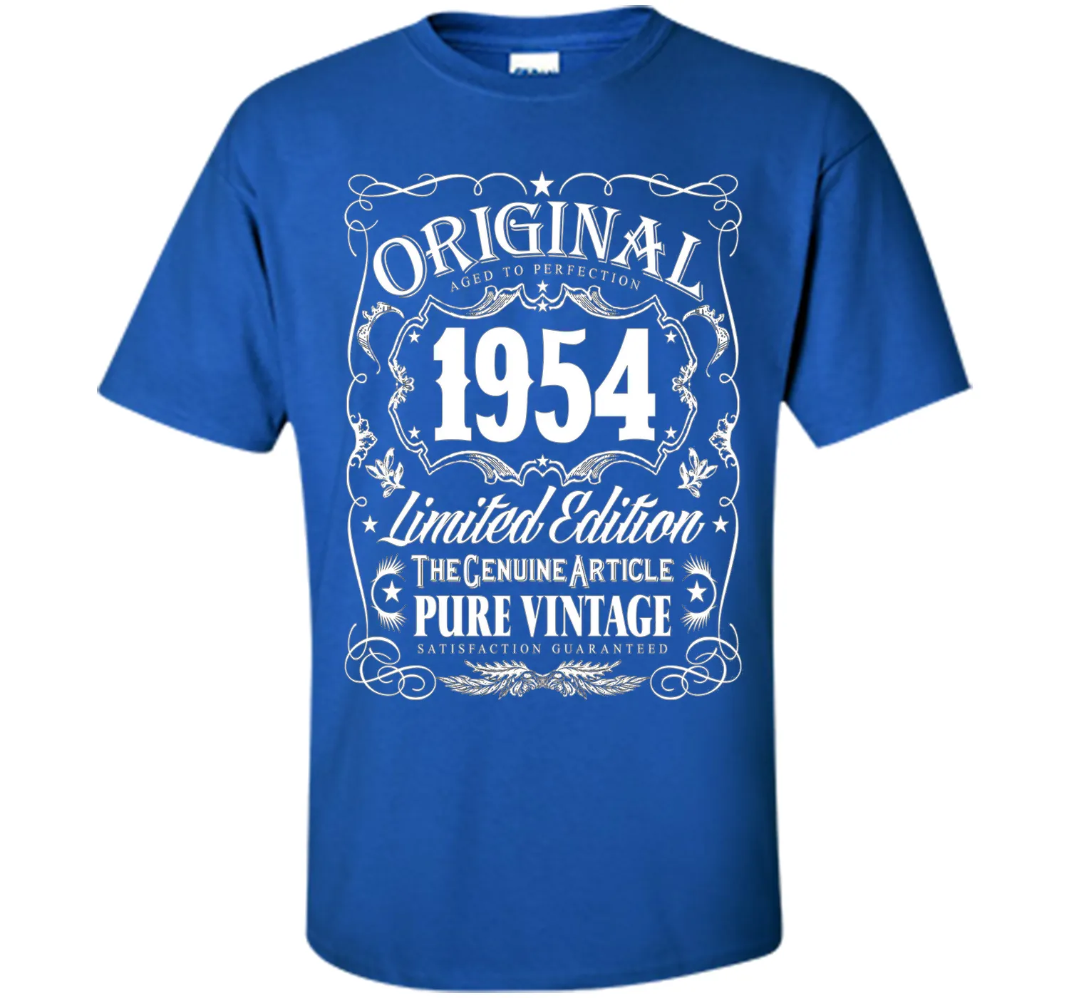 Original 1954 Aged To Perfection Birthday T-Shirt