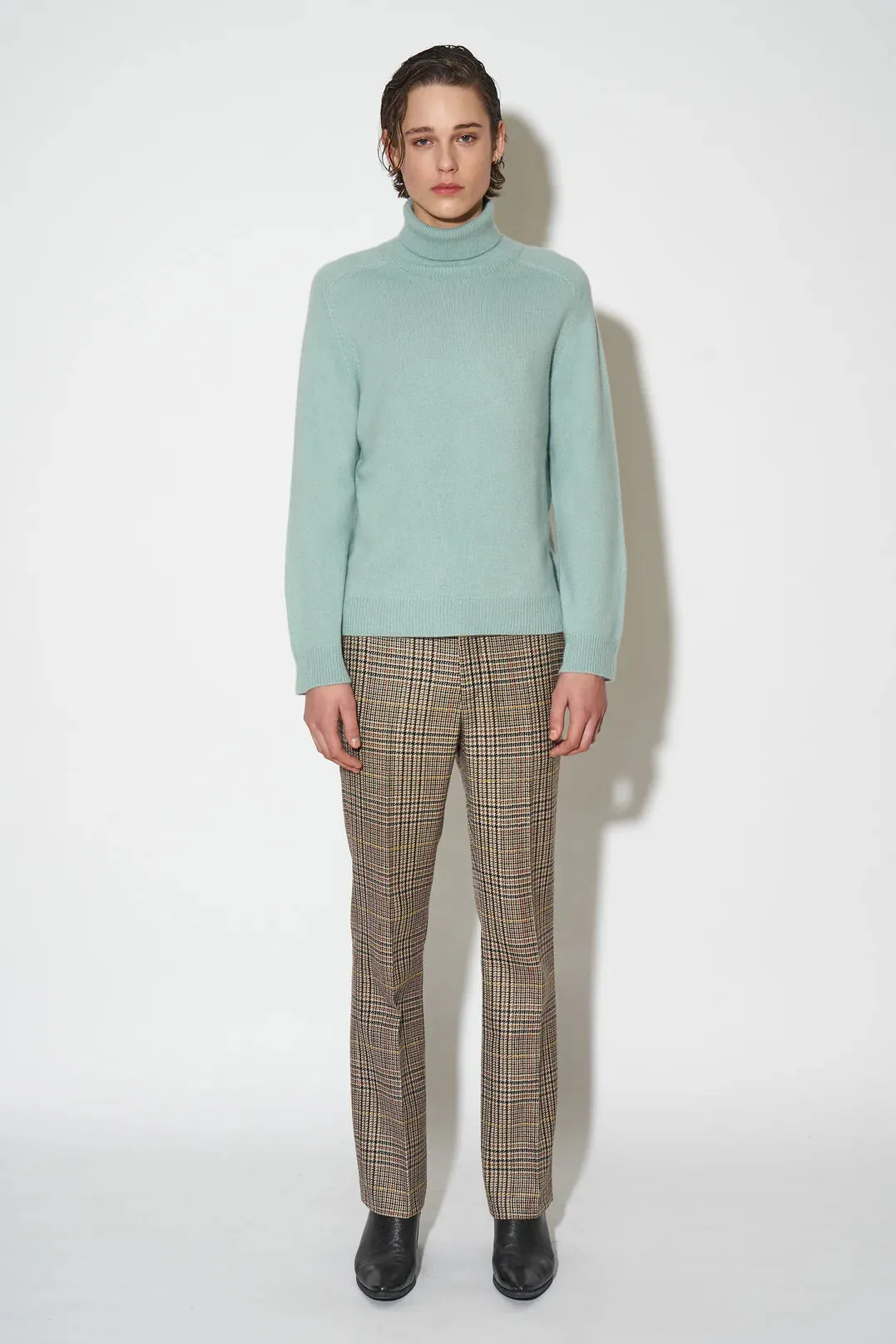 Paul & Joe Anamour Cashmere Turtleneck Sweater Turquoise