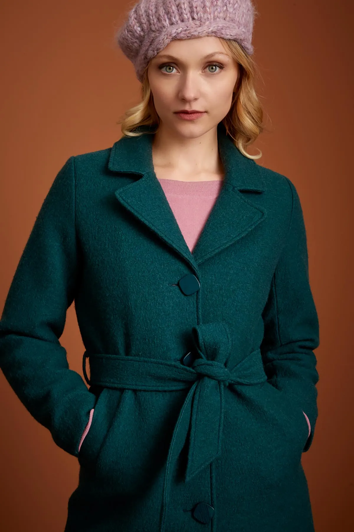 Pine Green Peyton Kennedy Coat
