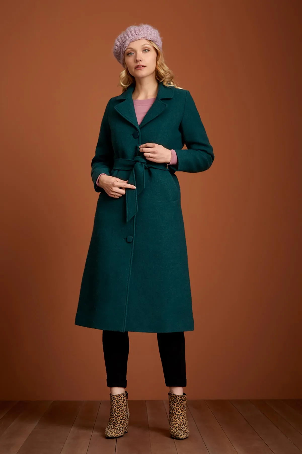 Pine Green Peyton Kennedy Coat