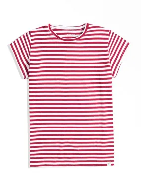 Pink Striped Short-Sleeve