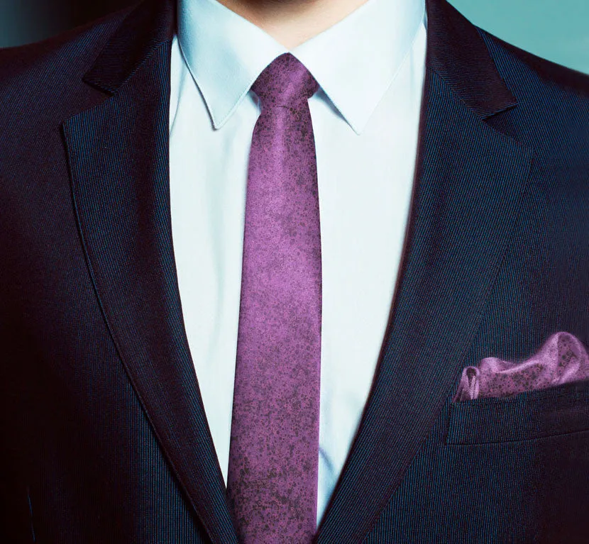 POCKET SQUARE - PURPLE