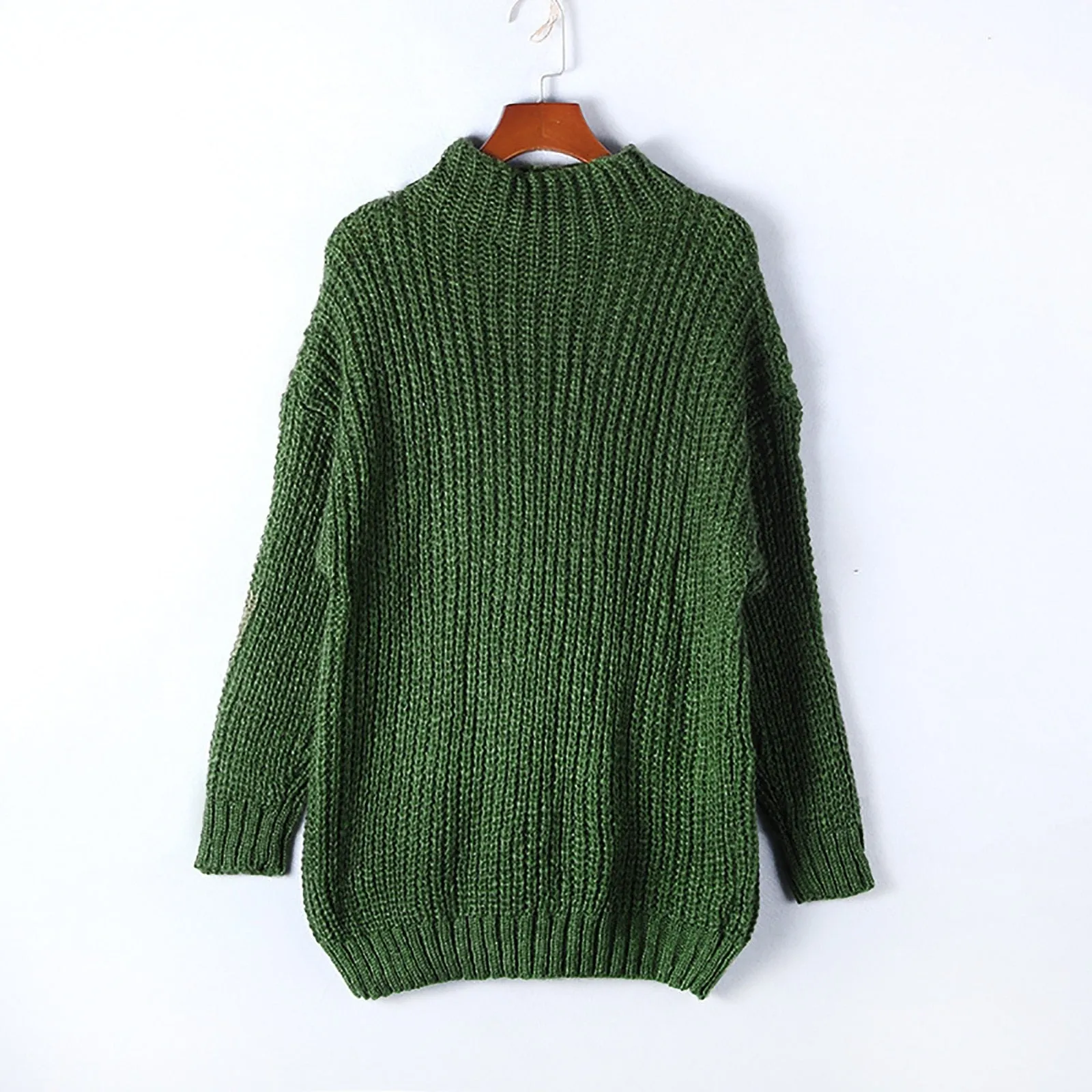 Pullover Knitted Turtleneck Sweater