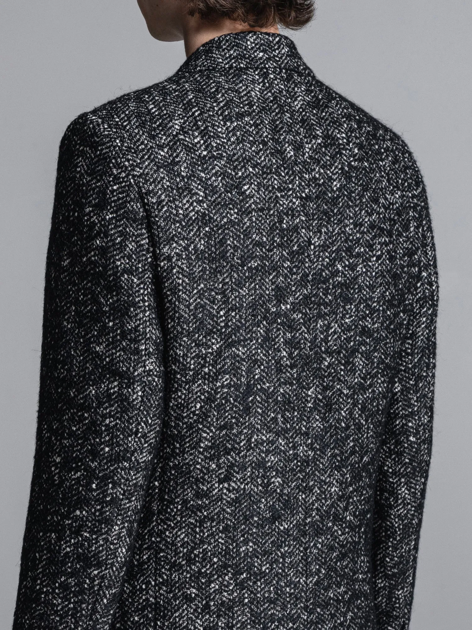 RAFANELLI TWEED CHESTERFIELD COAT [2024A/W]