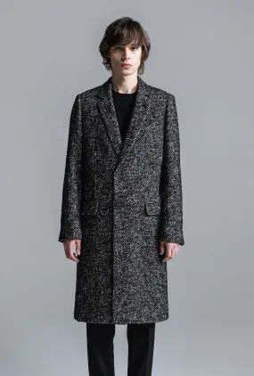 RAFANELLI TWEED CHESTERFIELD COAT [2024A/W]