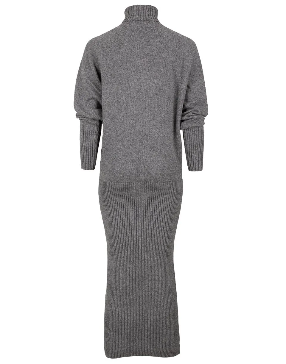 Raglan Turtleneck Dress