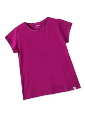 Red violet Short-Sleeve