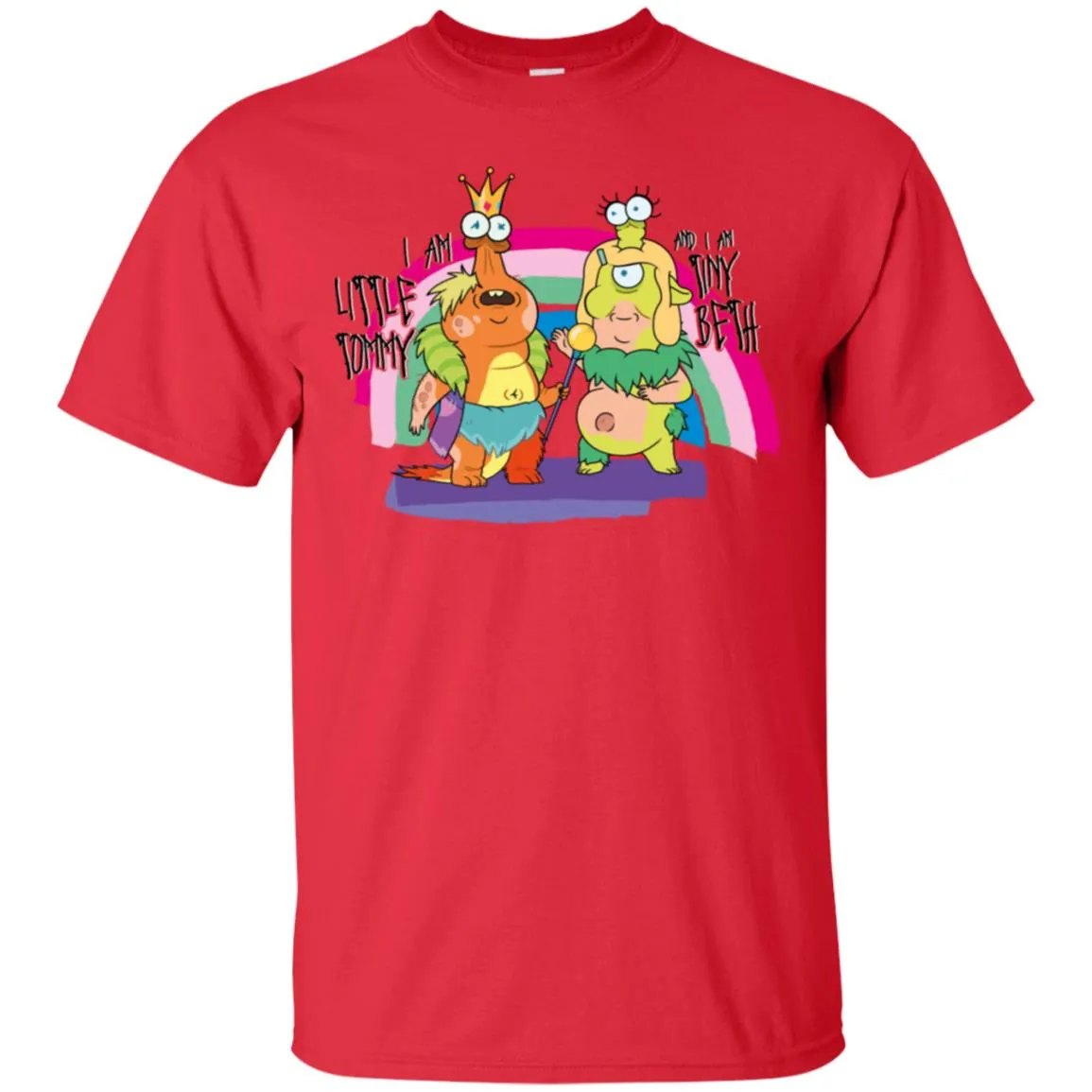 Rick And Morty Little Tommy And Tiny Beth Men T-Shirt
