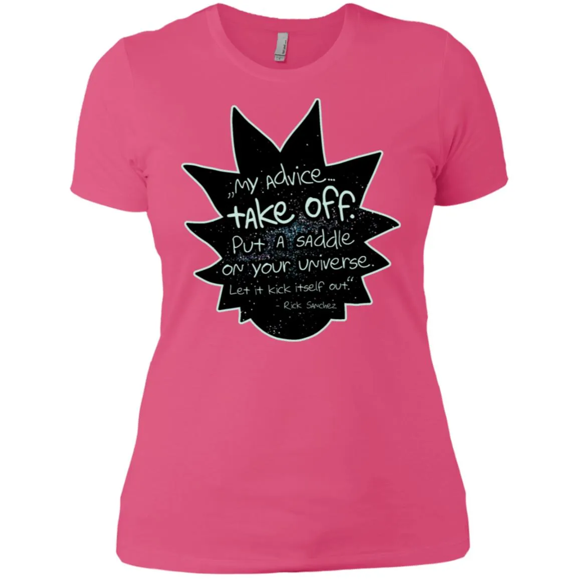 Rick And Morty My Advice  Take Off Women T-Shirt