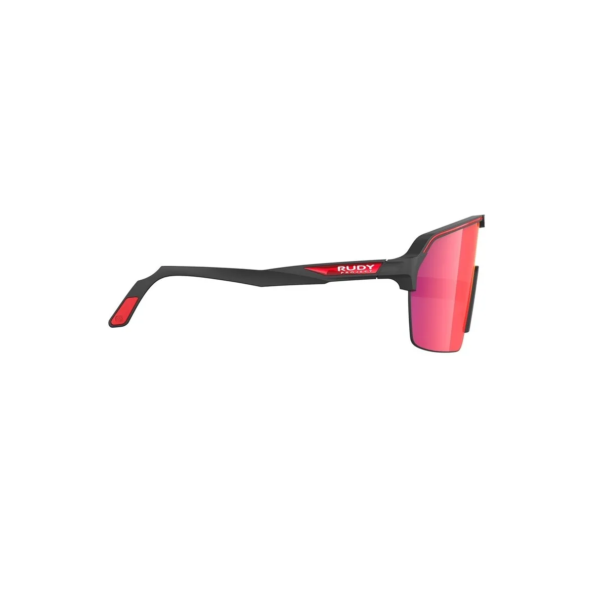 Rudy Project Spinshield Air Goggles Matte Black with Red RP Multilaser Lens