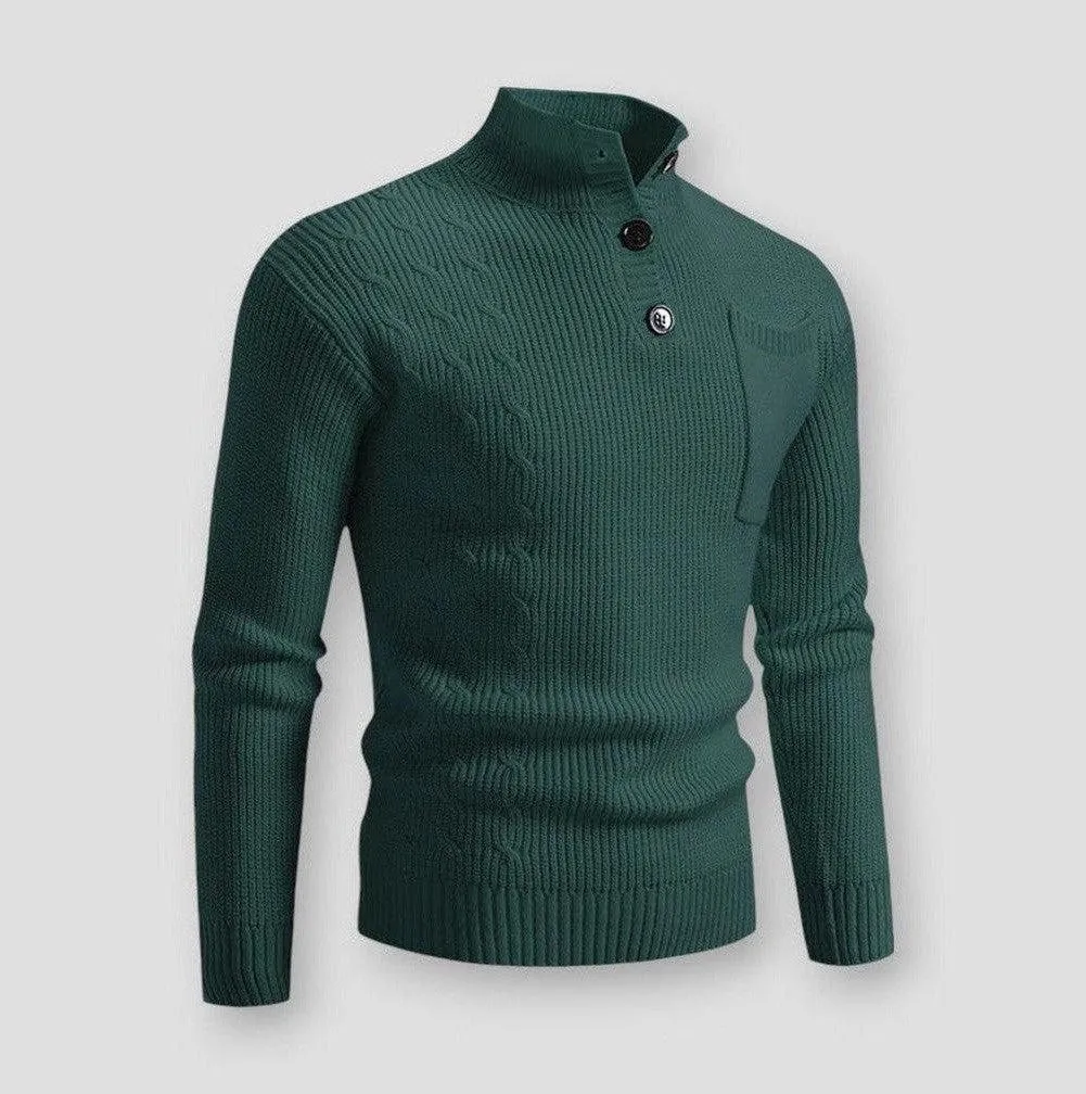 Saint Martin Palmer Turtleneck Pullover