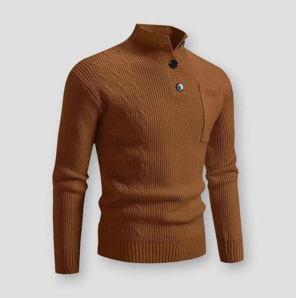 Saint Martin Palmer Turtleneck Pullover