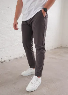 Smart Stretch Trouser In Charcoal