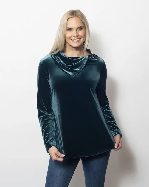 Snoskins Plushtech Velvet Turtleneck 11636-24F