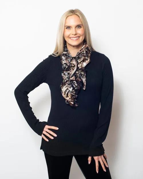 Snoskins Plushtech Velvet Turtleneck 11636-24F