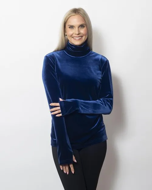 Snoskins Plushtech Velvet Turtleneck 11636-24F